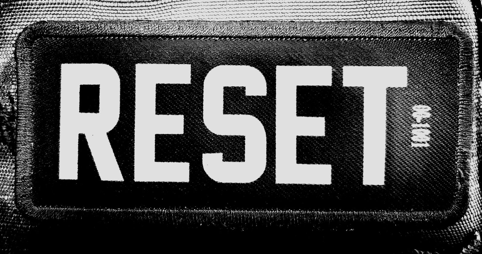 RESET patch, xeroxed